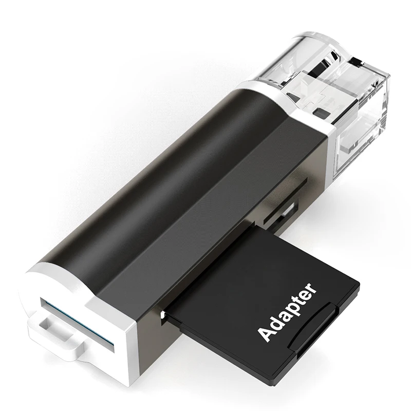 4 в 1 USB кардридер для Micro 2 0 адаптер SD SDHC TF M2 MMC MS PRO DUO кардридер|Картридеры| |