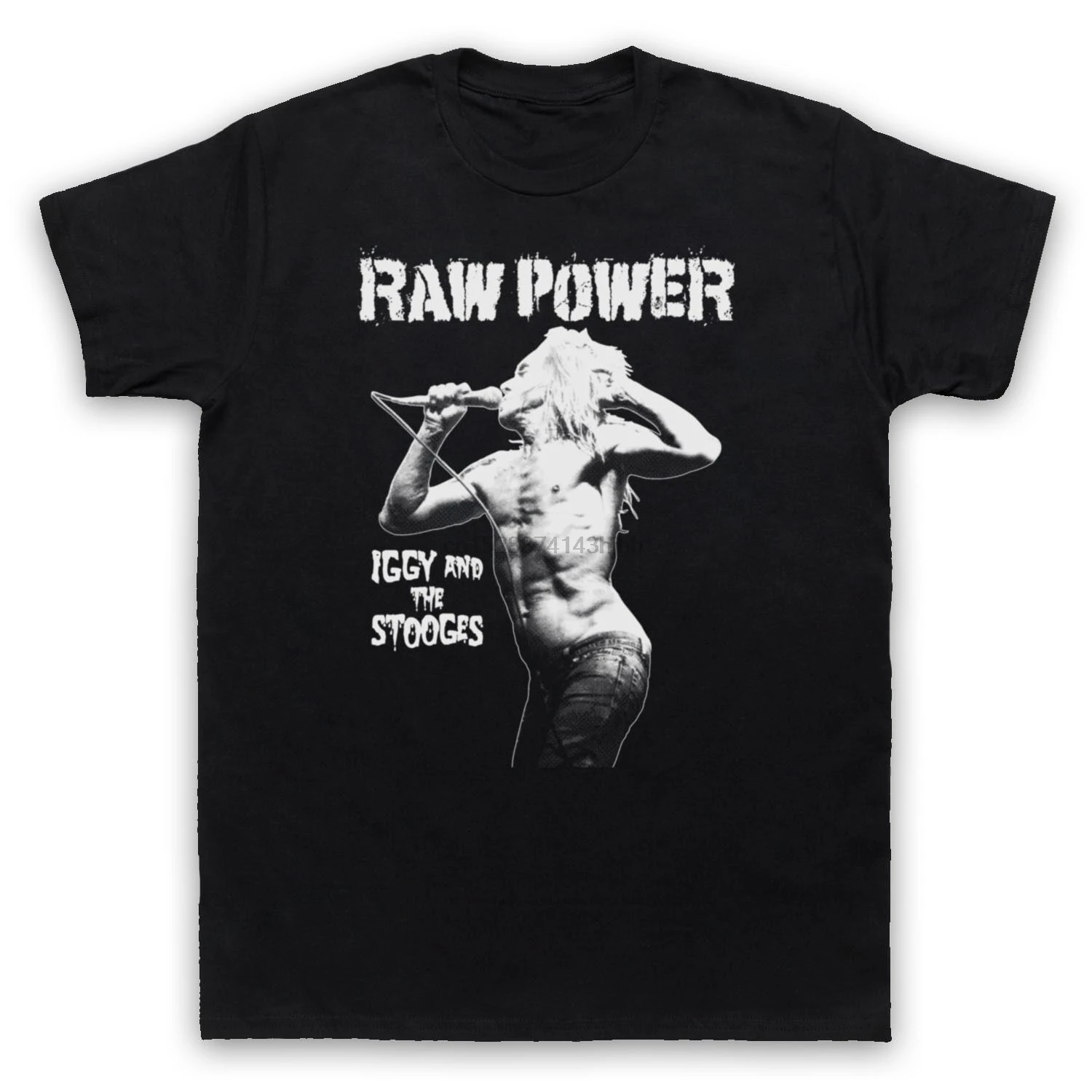 IGGY AND THE stoogees RAW POWER панк Поп Футболка мужская женская размеры COLS|Мужские футболки| |