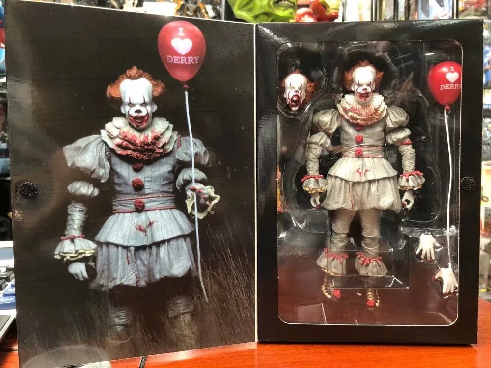 Stephen King's It Pennywise NECA ПВХ Фигурки ужасов коллекционные игрушки модель игрушки Brinquedos