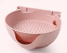 PINK 1 шт. фрукты семена дыни снэк-кейс еда креативный ящик для хранения двухслойный чехол домашние аксессуары с подставкой для мобильного телефона ок 0660 - Цвет: PINK