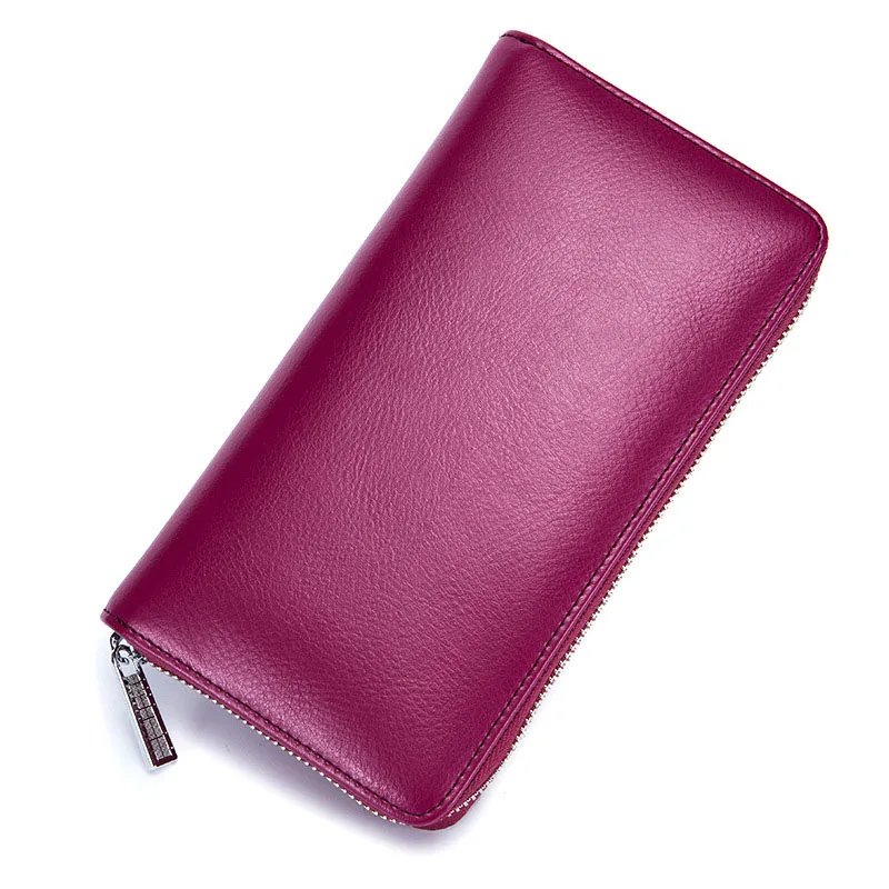 New design fashion women wallet genuine leather femal purse casual clutch Credit Card Bags Colors | Багаж и сумки