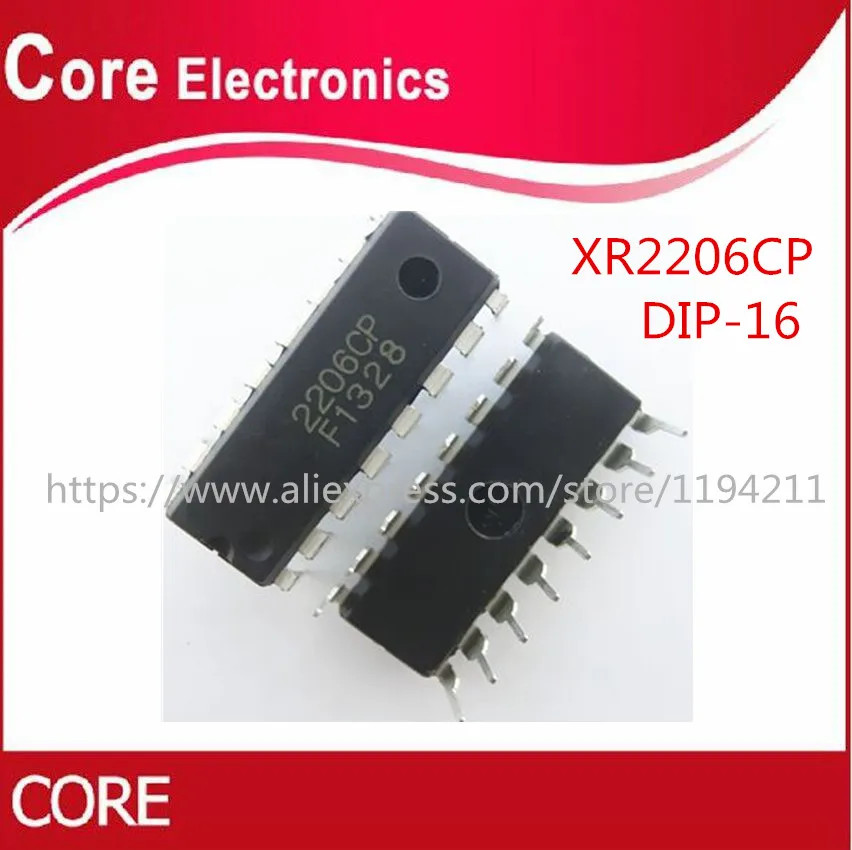 50 шт. XR2206CP DIP16 XR2206 DIP 2206CP 16 Новый|Интегральные схемы| |
