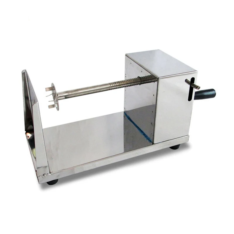

Stainless Steel Professional Spiral Potato Cutter Manual Fruit Vegetable Cutter Kitchen Tools