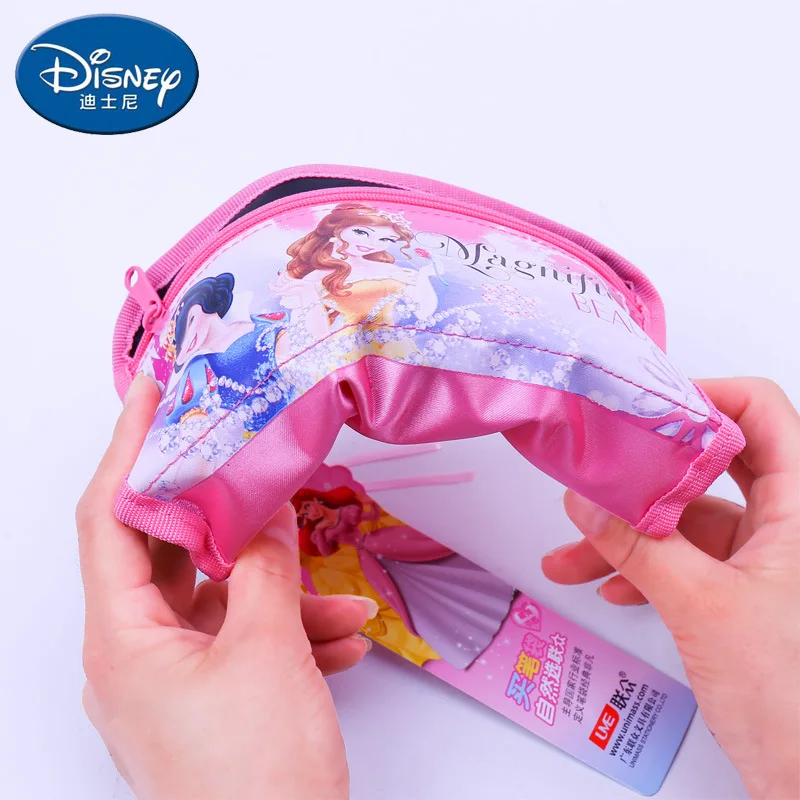 Disney карандаш «Принцесса» Сумка для начальной школы Корейская коробка для канцелярских принадлежностей мягкая ручка коробка для детского сада канцелярский чехол на молнии для карандашей