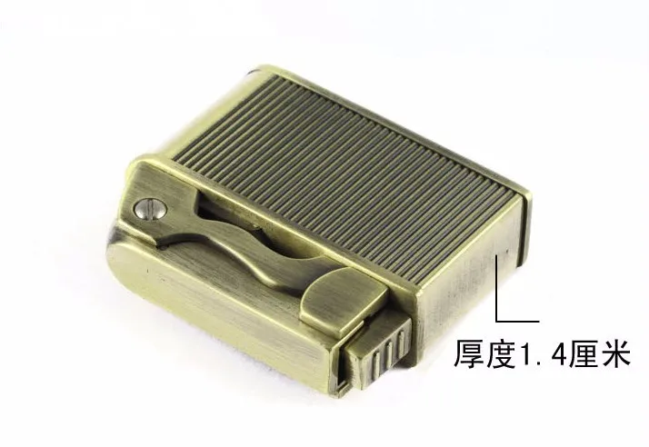 Briquet JOBON металлические винтажные зажигалки для бензина, крутая классическая золотая керосиновая зажигалка для мужчин