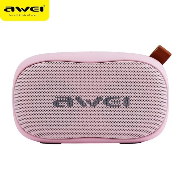 Light Pink DRXENN Awei Y900 Мини Портативная Беспроводная Bluetooth акустическая система 3D стерео музыка объемная Поддержка Bluetooth TF карта USB - Цвет: Light Pink