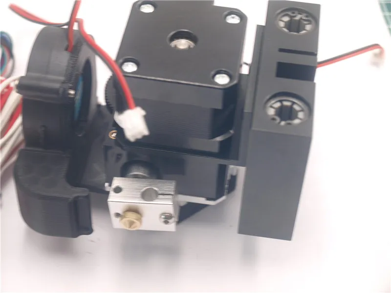 Полностью металлический аэроэкструдер Prusa I3 MK2 X axis Titan + полный комплект каретки 1