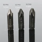 Набор ударных отверток, комплект из 3 сверхмощных магнитных насадок с шестигранным хвостовиком 8 мм