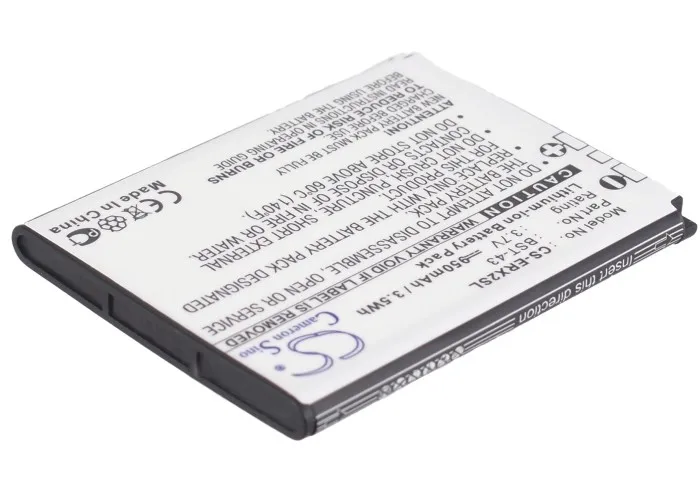 Аккумулятор Cameron Sino на 950 мАч для Sony Ericsson дра J108 Hazel J10i2 J20 Mix U100 U100i Вулкан WT13i |