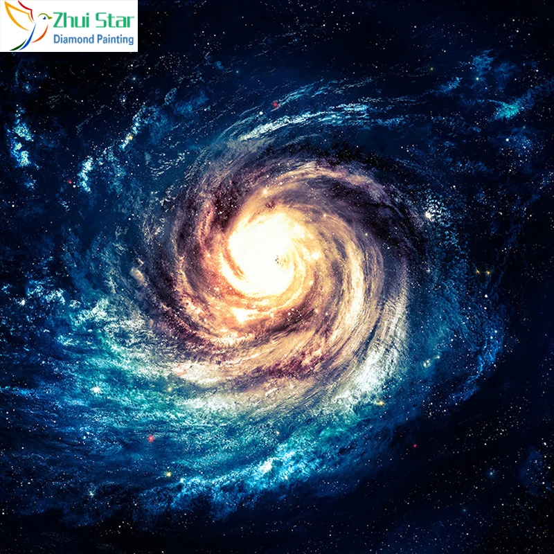 Zhui Star 5D Сделай Сам полная квадратная дрель Алмазная картина вышивка крестиком Волшебный Космический пейзаж Стразы мозаика для вышивки домашний декор