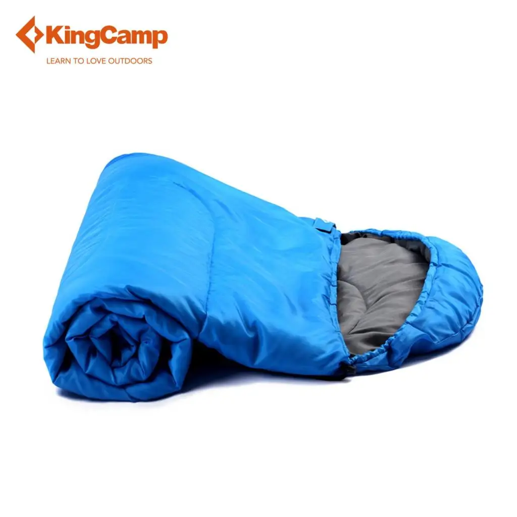 KingCamp ленивый мешок 86 см x 30 см Oasis 300 конверт 1 градус C/33,8 градусов F спальный мешок с капюшоном для кемпинга альпинизмом