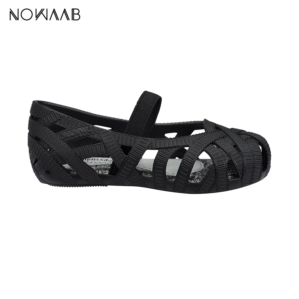Mini Melissa/Новинка года; обувь для девочек; прозрачные сандалии; детская обувь на полой подошве; детские сандалии для маленьких девочек; дышащие сандалии принцессы