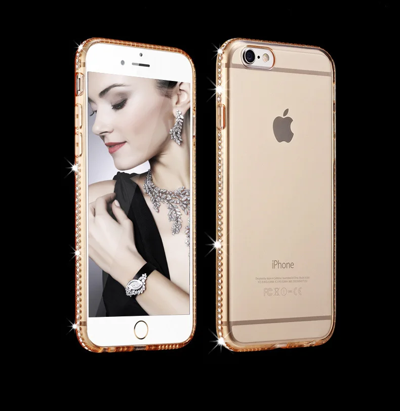 Чехол KISS Bling Diamond чехол для iPhone 5 5S SE 6 6S 7 8 Plus X Xs Xr Xs Max мягкий блеск TPU Стразы задняя крышка Coque Fundas