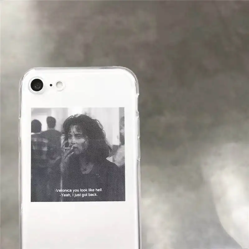 Ins маленькая карточка Diy картон для Iphone 66S 6P 78 78plus Xxs Xr Xsmax веселый анти-осенний