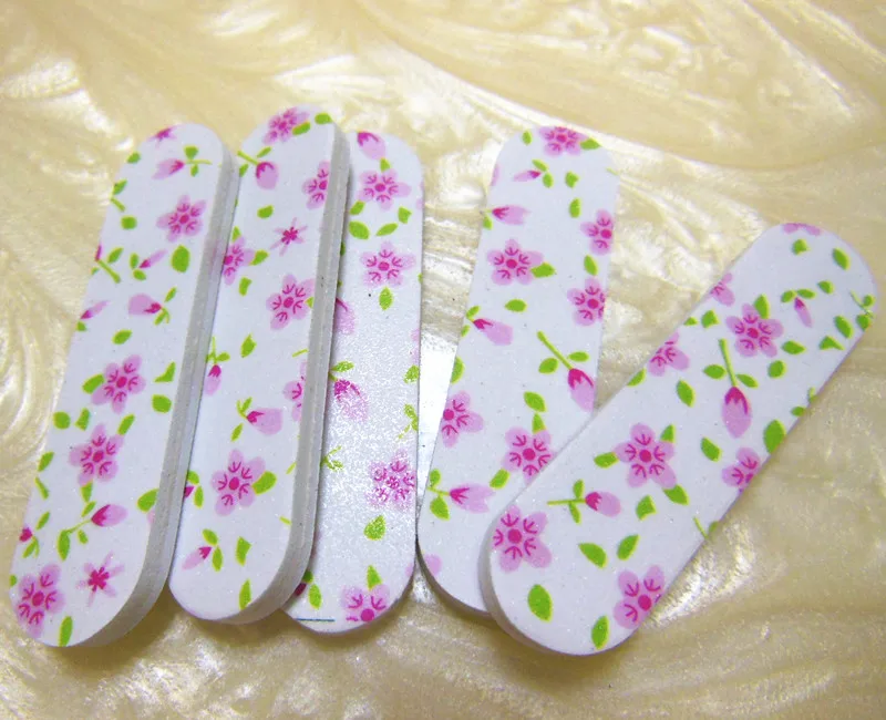 20 шт./лот детская мини-пилка для ногтей из ЭВА пилочка ухода за ногтями полировщик