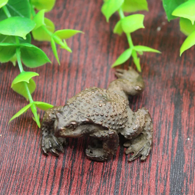 Коллекция редких и выгодных маленьких лягушек чаепития бронзовая посуда для