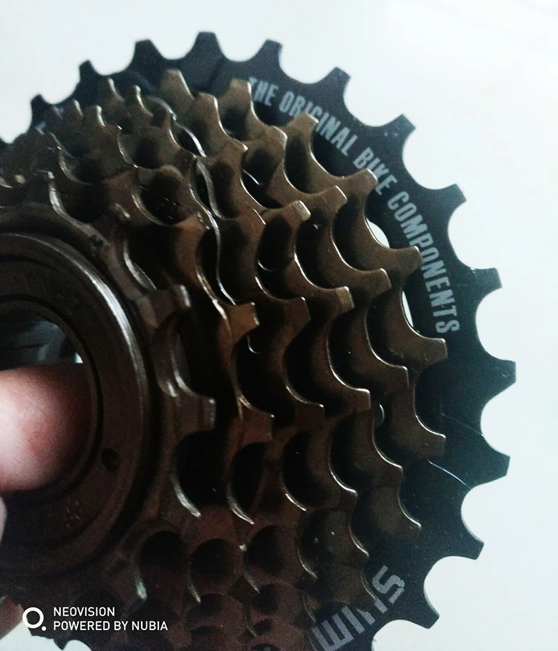Аксессуары для велосипеда shimano MF-TZ500 7 скоростная кассета свободного хода | Спорт и