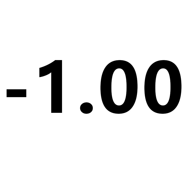 -1.00 Стильный расстояние очки мужские женские близорукость-0,25 до-6,0 недальновидно линзами золото ретро кадров круглые и овальные очки - Цвет оправы: -1.00
