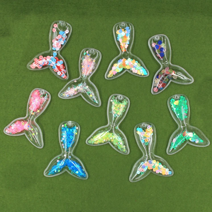 Luckency плоский хвост русалки для ребенка аксессуары волос Одежда девочек DIY