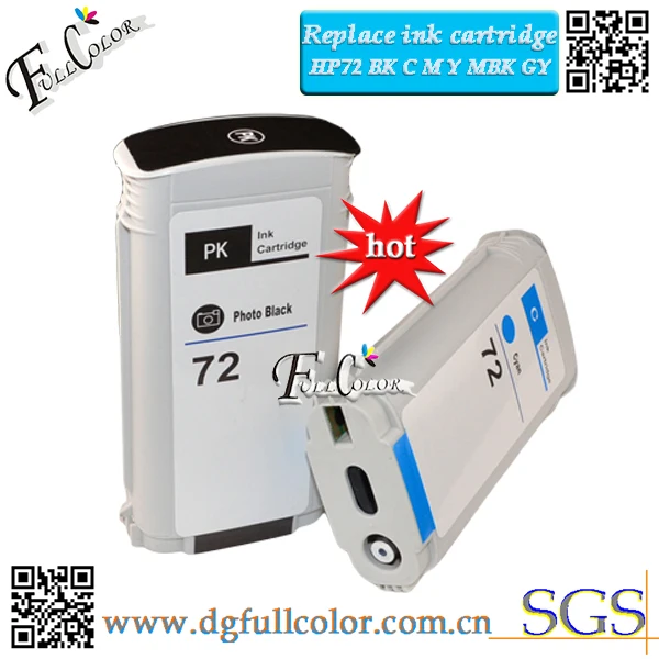HP72 #72 чернильный картридж с чипом для T795 T790 T610 T620 принтера|ink cartridge|printers ink cartridgesprinter
