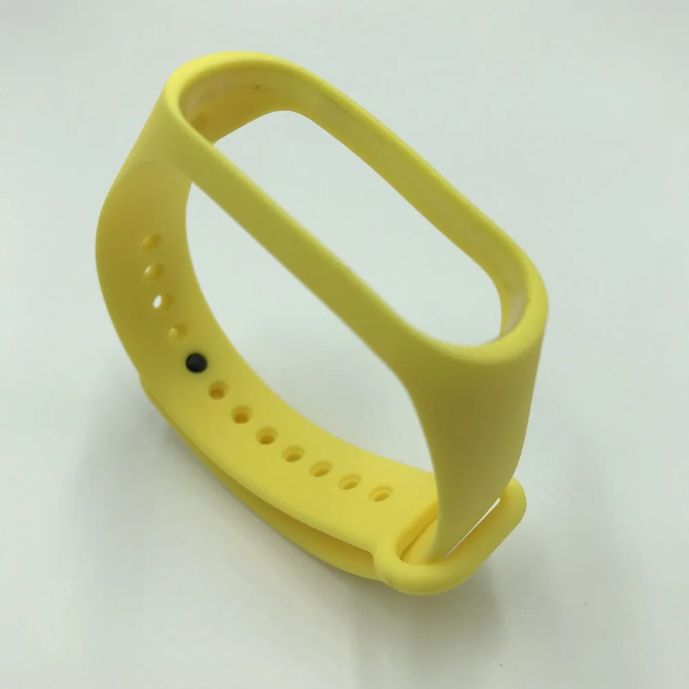 Силиконовый ремешок Mi Band 4 цветные ремешки для Xiaomi сменный смарт браслета