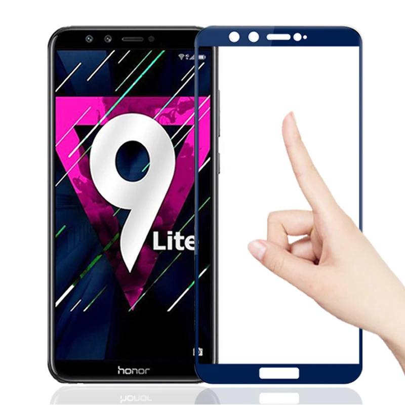 Защитное стекло honor 9lite для 9 защитная пленка из закаленного стекла светильник