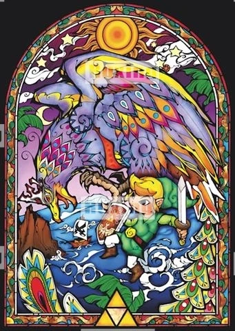 10 Алмазная вышивка Ruxing 5D, мультяшная легенда zelda, алмазная живопись, вышивка крестиком, стразы, украшение для дома, сделай сам, Алмазная мозаика - Цвет: 10