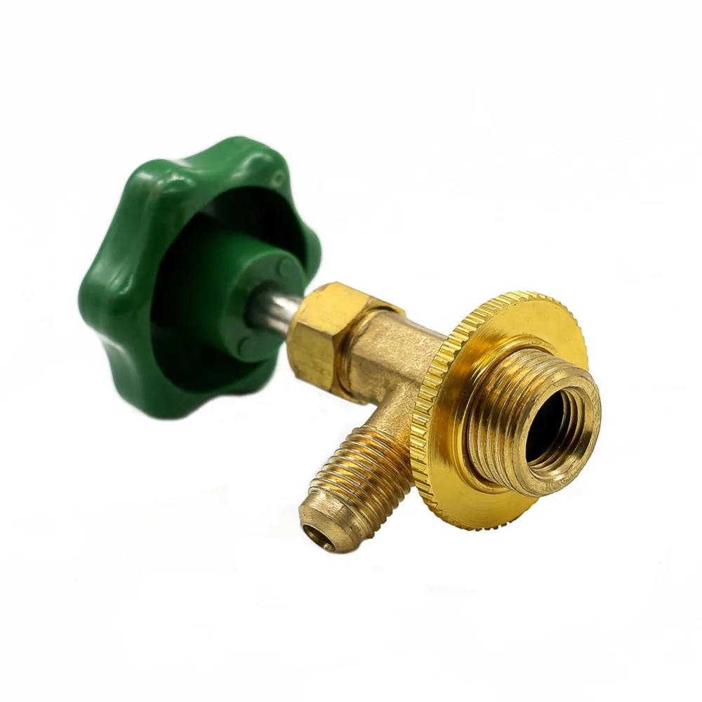 Высокое качество R12/R22/R600a/R410a A/C холодильные банки открывающийся клапан
