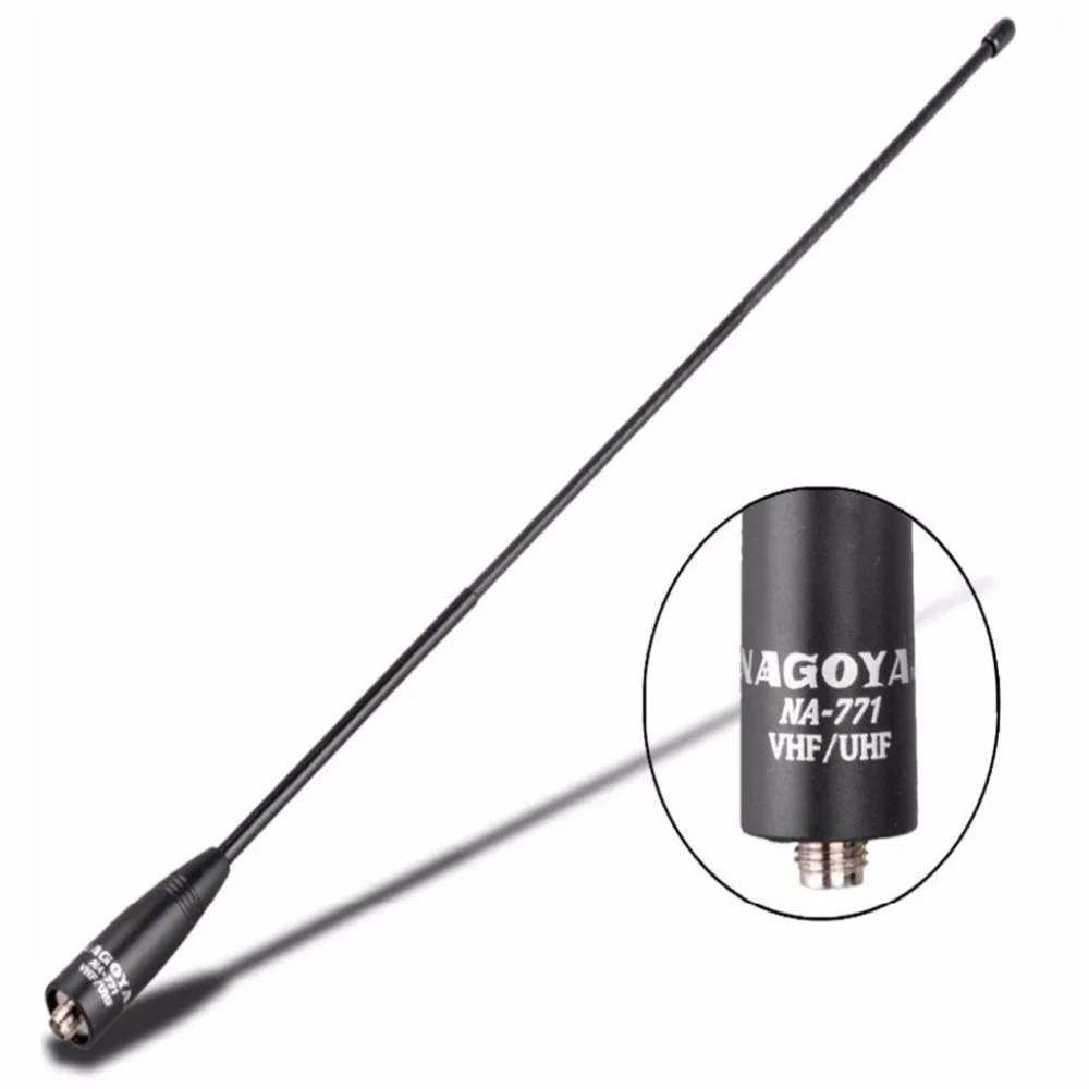 2 шт. Nagoya NA 771 SMA F Женский Dual Band VHF/UHF 144/430 МГц мягкая антенна NA771 для Baofeng UV 5R 82 BF 888S иди