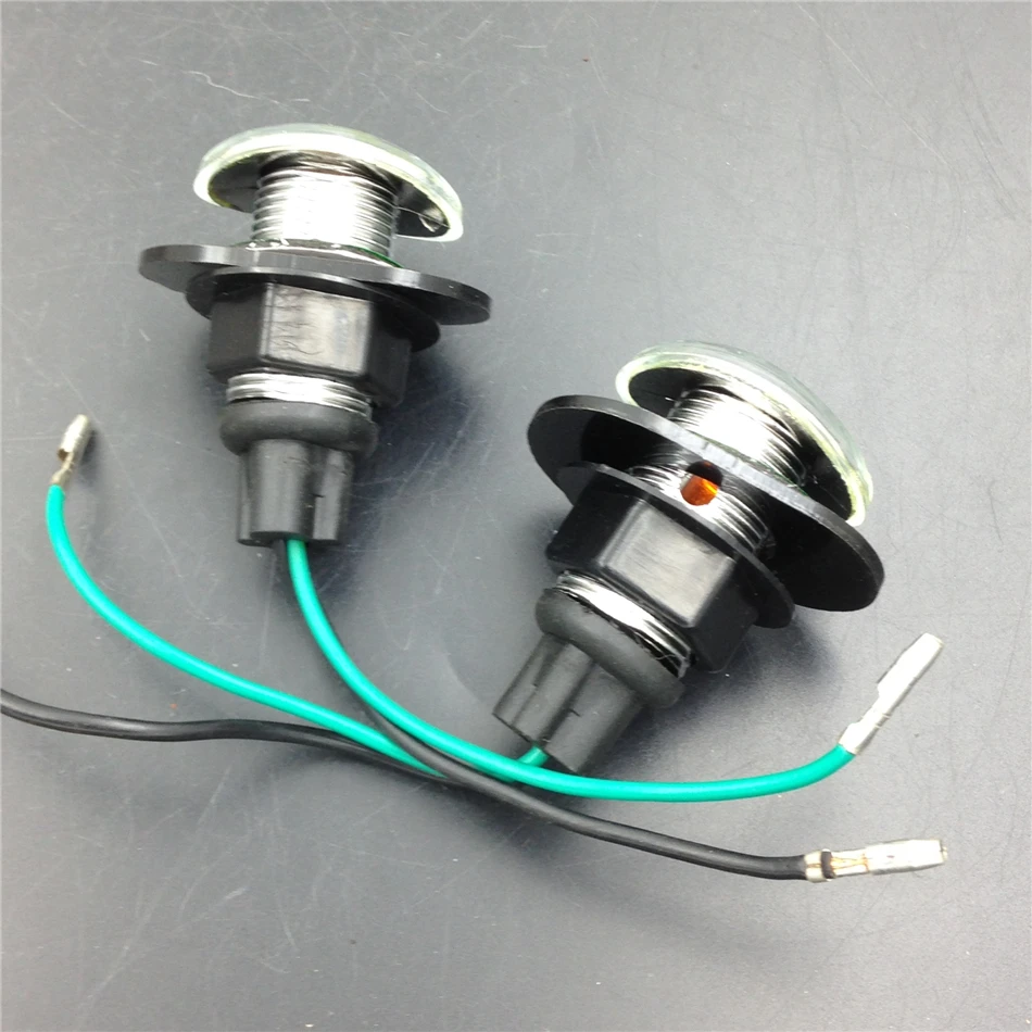 

Aftermarket Бесплатная доставка мотоцикл части Ясно заподлицо светодиодный поворотники свет для Kawasaki Zzr600 Zzr 600 2005 2006