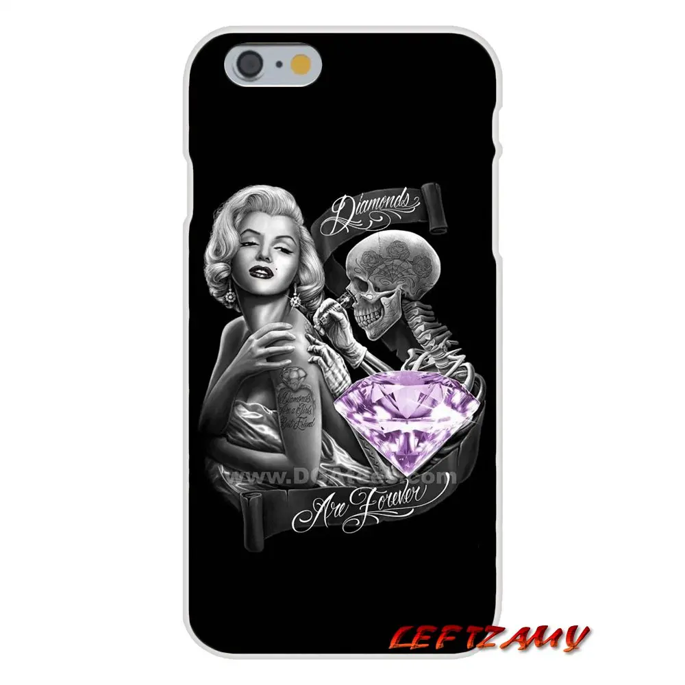 Сексуальная Татуировка для девочек Мэрилин Монро Huawei P Smart Plus Mate Honor 7A 7C 8C 8X 9 P10 P20 Lite