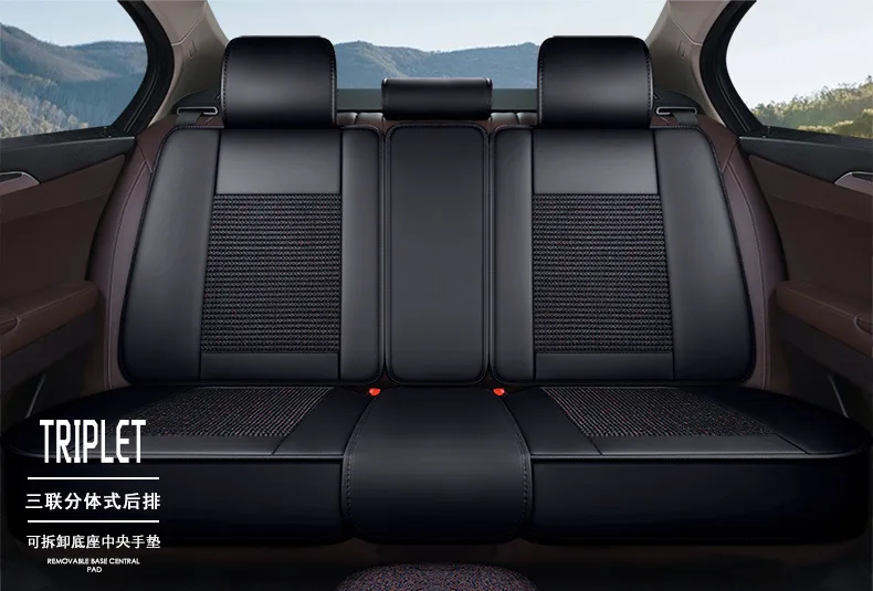Передний+ задний) роскошные кожаные сиденья 4 сезон для Ford explorer Фокус fusion Телец S-MAX 2013 2012 2011 2009 Стайлинг