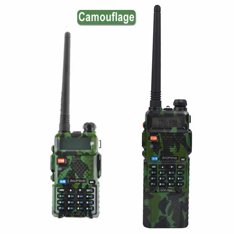 BaoFeng UV-5R Walkie Talkie Interphone двухполосная приёмопередающая установка 136-174 МГц и 400-520