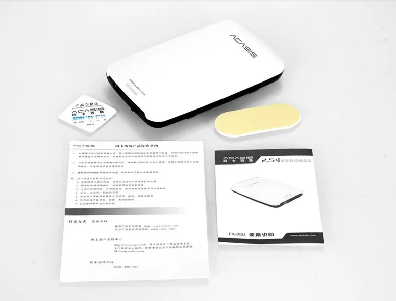 Высокоскоростной внешний жесткий диск Acasis USB2.0 HDD 2 5 дюйма Чехол SATA адаптер