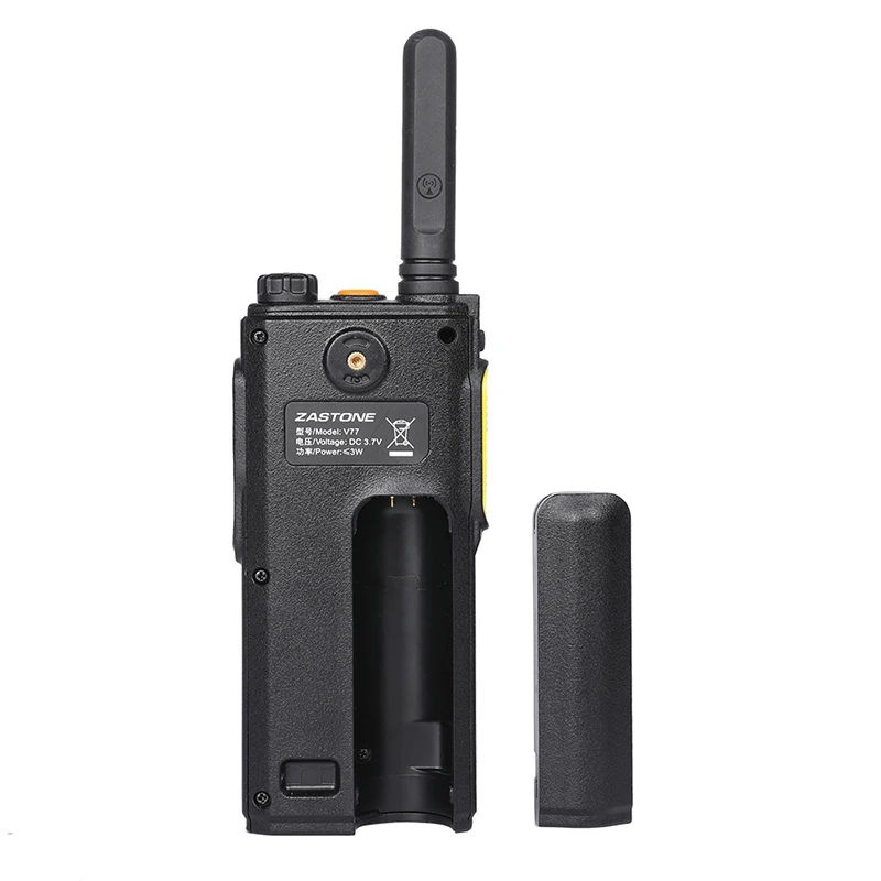 Новый Zastone ZT-V77 Портативный Портативная рация 1500 мАч UHF 400-470 мГц мини Радио HF