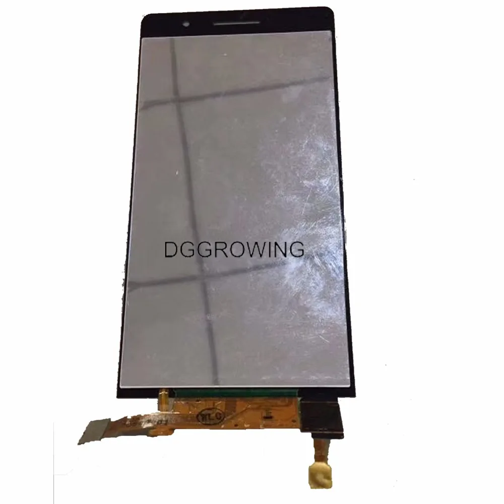DGGROWING 5 шт./лот 100% абсолютно новые черно белые запасные части для Huawei Ascend P6 LCD с
