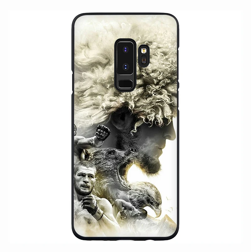 B1 Хабиб нурмагомедов UFC мягкий чехол для мобильного телефона чехол для samsung Galaxy M10 20 30 S6 7 Edge S8 9 10 плюс Note8 9 - Цвет: B1
