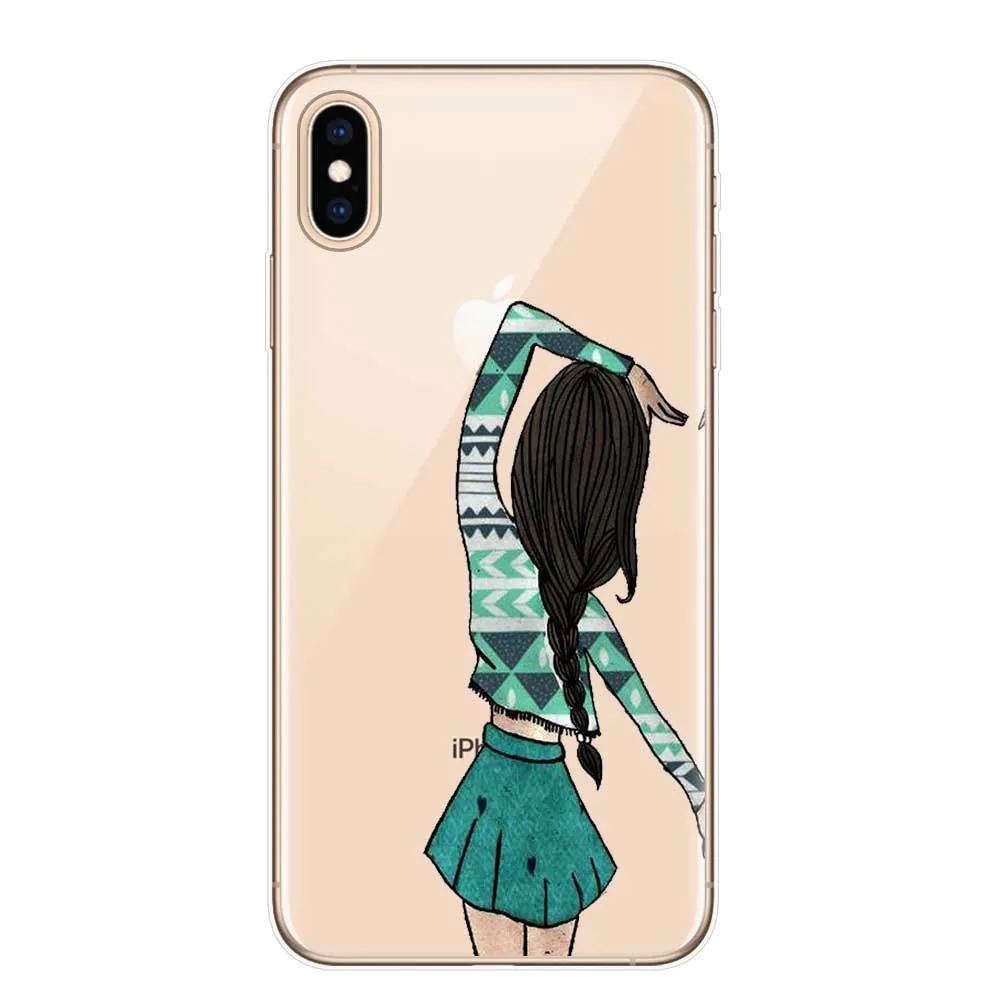 T5412 Мы всегда будем лучшими друзьями BFF чехол для телефона для iPhone X 10 XR XS MAX чехол TPU силиконовый чехол для iPhone SE 5S 6 6S 7 8 Plus - Цвет: T5412