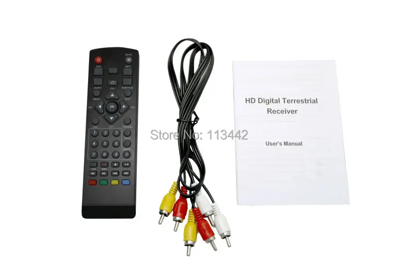 2014 Поддержка несколько ПЛП с Российской OSD совместим dvb-t DVB-T2 Reciever HDMI + rca USB