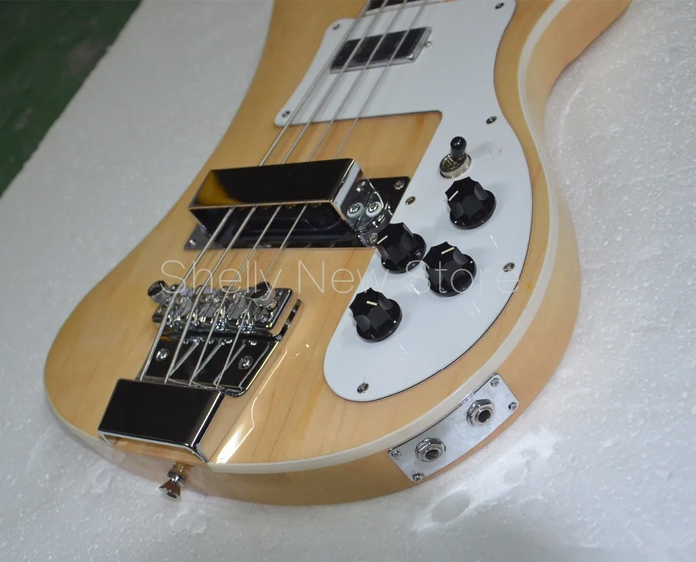 Новый магазин Shelly под заказ воротник из натурального клена через 4 струны Рик бас