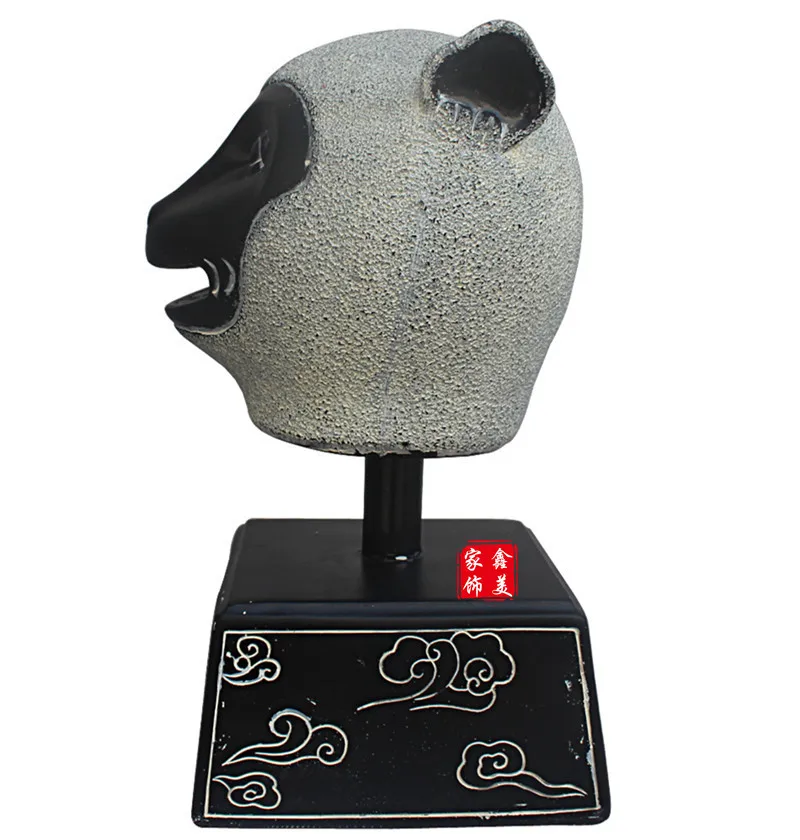 12 animal zodiac Monkey Zodiac simulation modeling creative personalized ornaments handmade art clubhouse Hotel Grand Decoration |