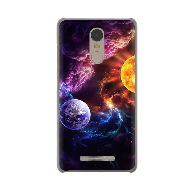Глянцевая космическая планета жесткий чехол для телефона для Xiaomi Redmi 7 7A 8A K20 6A 4A Примечание 8 7 6 5 4 Plus Pro 4X 5A