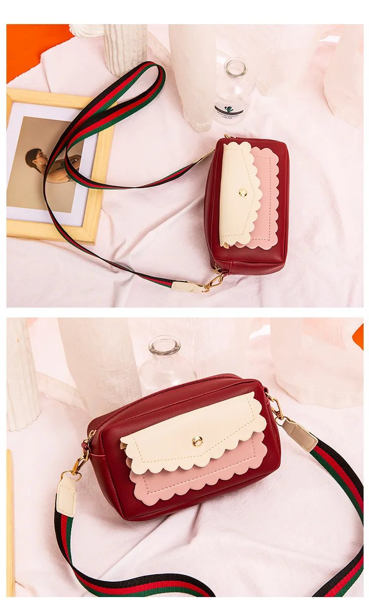Famous Brand Shoulder Bags for Women Fashion Luxury Camera Bag Female Webbing Messenger Bag for Ladies Girls Crossbody Bags