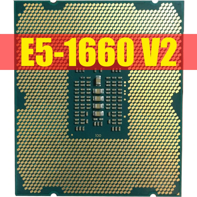 Процессор Intel Xeon E5 1660 V2 E5-1660 V2 Процессор LGA2011 серверный процессор работает должным образом настольный процессор E5-1660V2 E5 Процессор