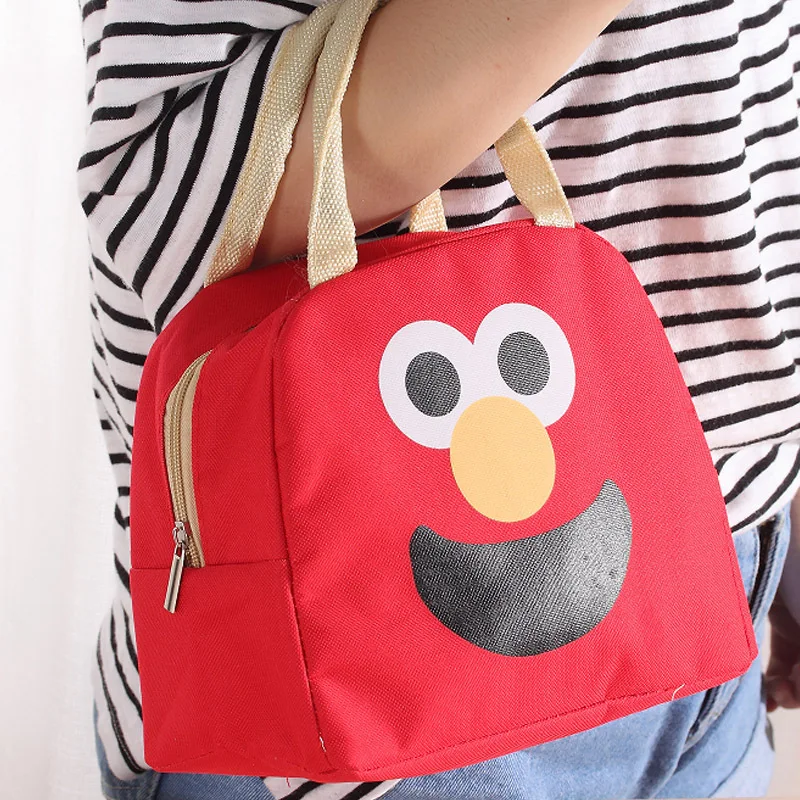 Сумка для ланча с мультипликационным принтом большая утолщенная изоляция BaoBing