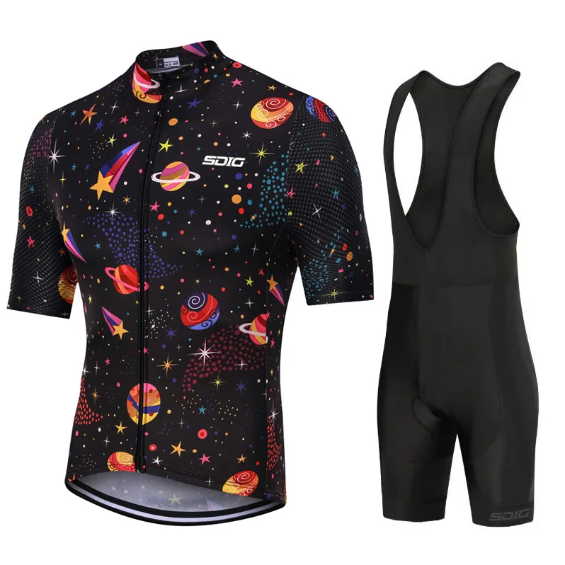 Ropa hombre de marca 2019 Pro team Велоспорт Джерси с коротким рукавом комплект велосипед для