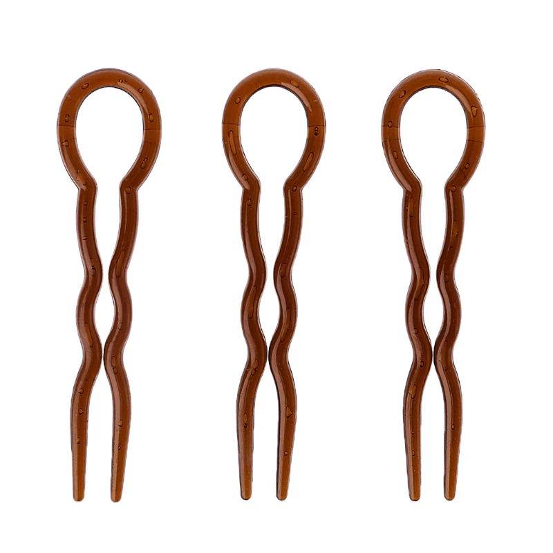 3 шт. вилка инструменты для плетения кос волос U образная заколка