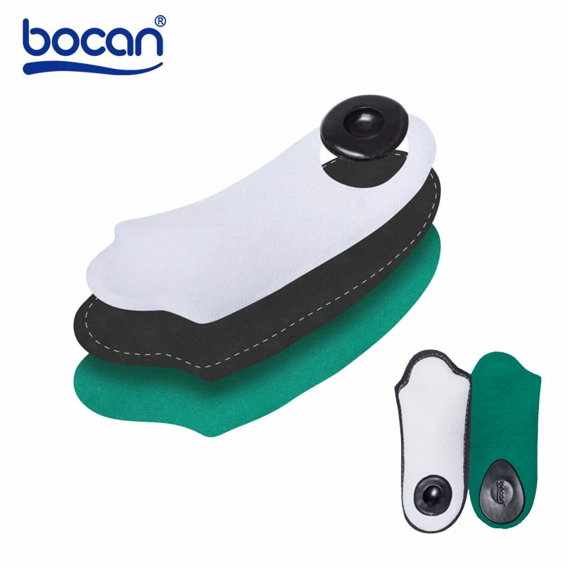 Bocan high quality orthopedic insole for man and women arch support shock absorption insoles health insoles