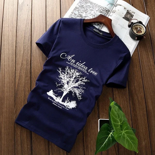 Для мужчин футболка хлопок плюс Размеры Homme летние шорты рукавом Повседневное