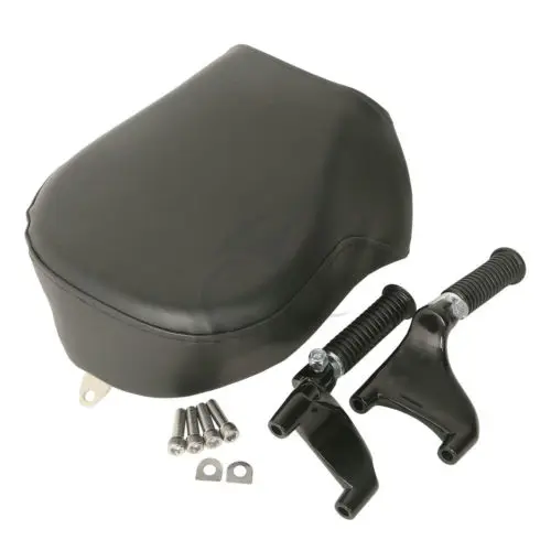 TCMT мотоциклетное ПАССАЖИРСКОЕ СИДЕНЬЕ с задними ножками для Harley Sportster XL 883 1200 07 15